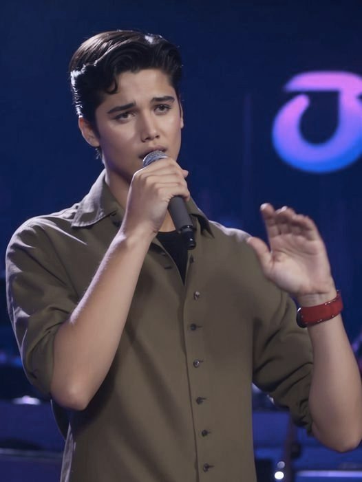 No one expects a 16-year-old to sound exactly like Elvis Presley, but he does.
