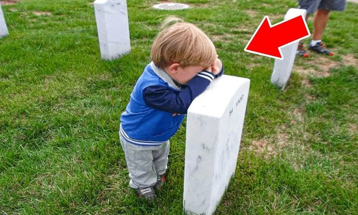 Boy Cries At His Mom’s Grave Saying “Take Me With You” And Then Something Incredible Happened..